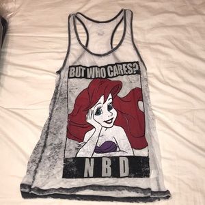 Flowy Little Mermaid tank